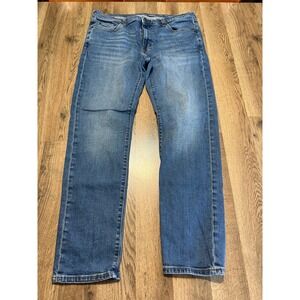 Amazon Essentials Jeans Mens 38x32 Blue Adult Slim Fit Stretch Denim Excellent